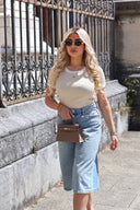 Haut Top Chanel Beige