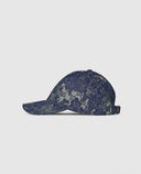 Casquette en denim GG avec détail bande Web - vue 2