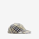 Casquette de baseball en coton mélangé Check EKD LICHEN - vue 2
