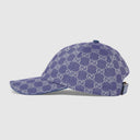 CASQUETTE EN TOILE GG Bleu gris - vue 2