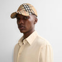 Casquette de baseball en coton mélangé Check EKD - vue 2