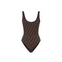 Maillot de bain une pièce réversible Fendi
