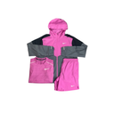 Ensemble complet Nike Running Short + T-shirt + Veste Rose Fluo
