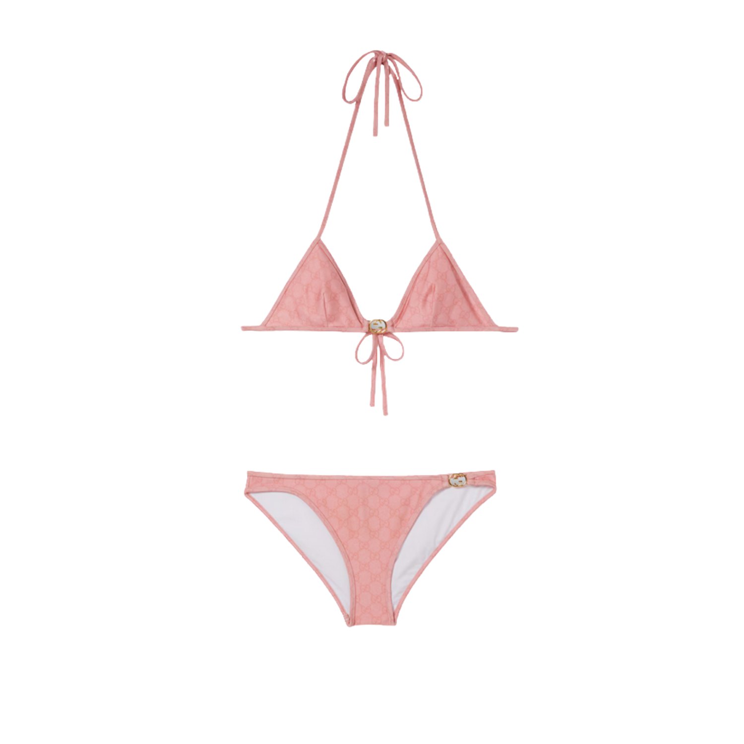 Maillot de bain bikini Gucci Rose