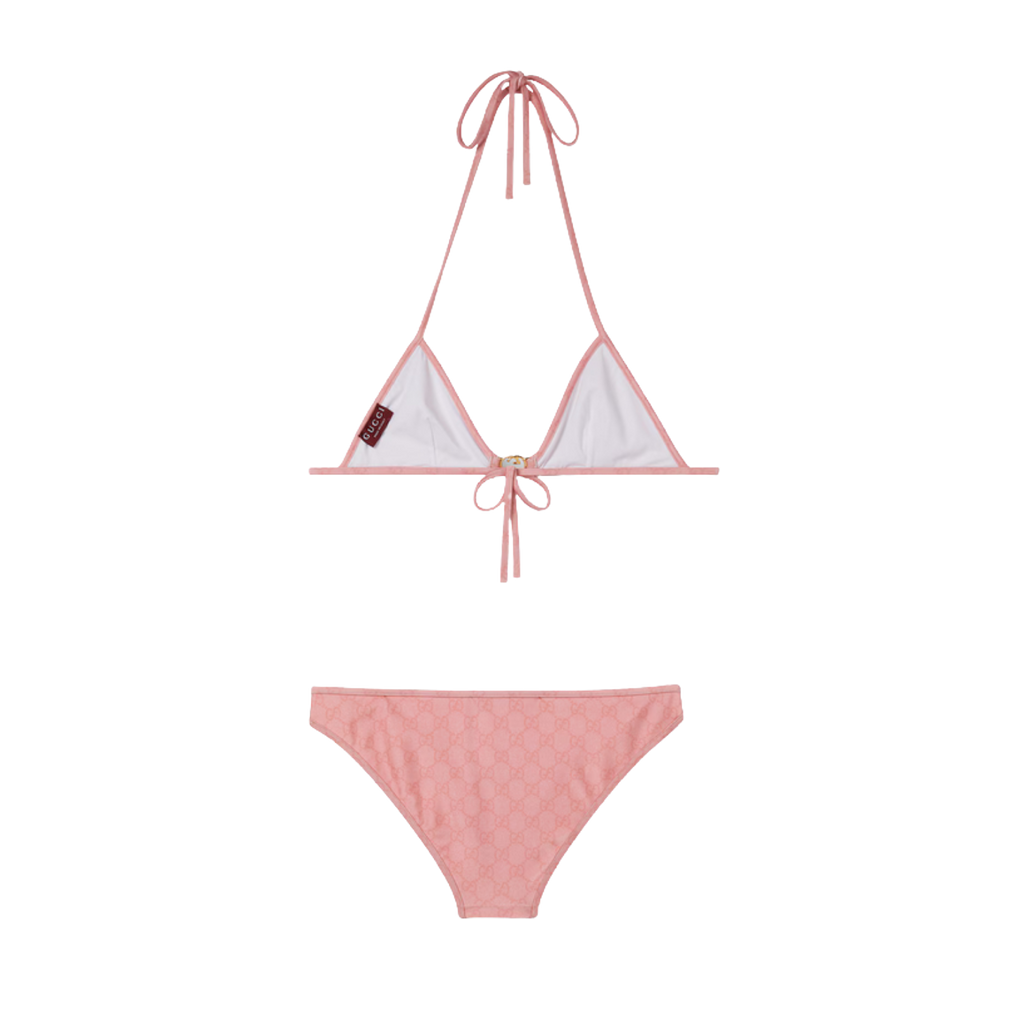 Maillot de bain bikini Gucci Rose