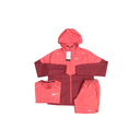 Ensemble complet Nike Running Short + T-shirt + Veste Rouge/Pastèque fluo