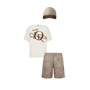 Ensemble complet Short + Casquette Louis Vuitton + T-shirt Dior