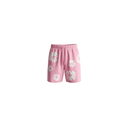 Ensemble complet Short Flowers + T-shirt Casa Blanca + Casquette Gucci Rose