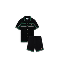 Ensemble complet Casa Blanca Crochet Vert et Noir